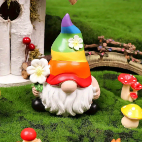 Garden Rainbow Gnome