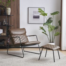 Armchair with Metal Frame