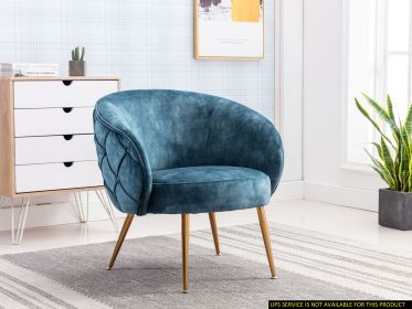 Accent Chair 1pc Button-Tufted