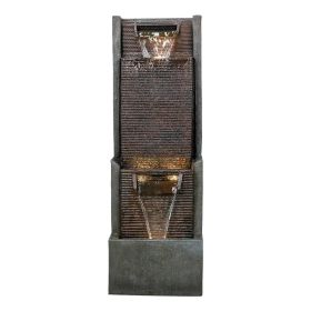 39.3inches Outdoor Waterfalls Fountains
