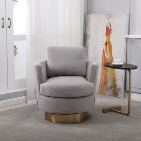 Teddy Swivel Barrel Chair, Swivel Accent Chairs